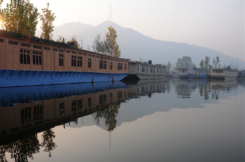 The Dal Lake is in the heart of Srinagar