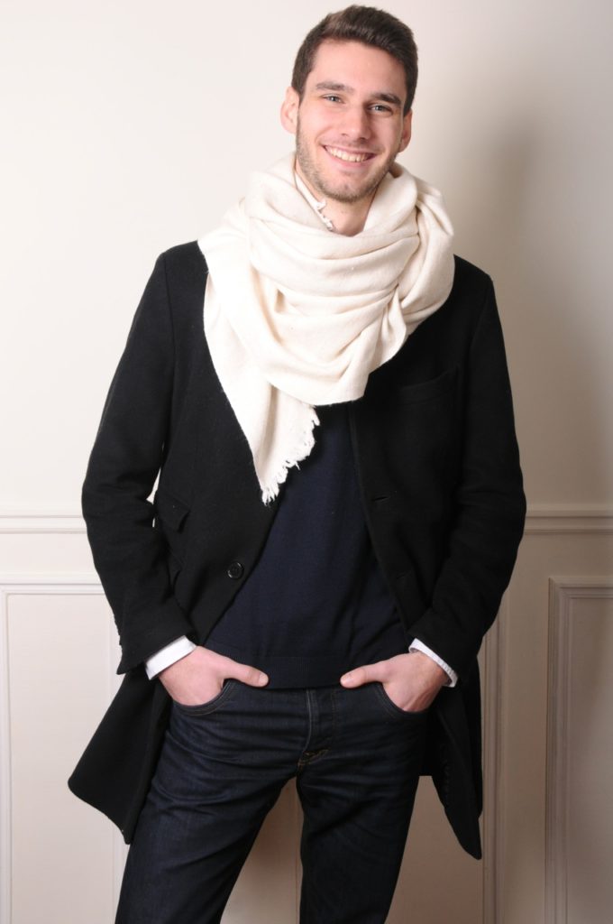 ce châle en véritable pashminas bio pour les hommes adeptes de naturel