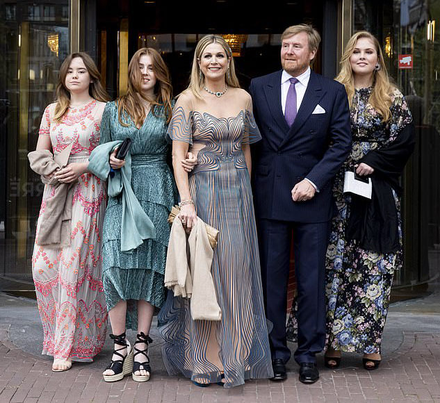 de koninklijke familie van nederland en haar echte pashmina's